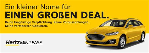 hertz langzeitmiete|Short Term Car Leasing